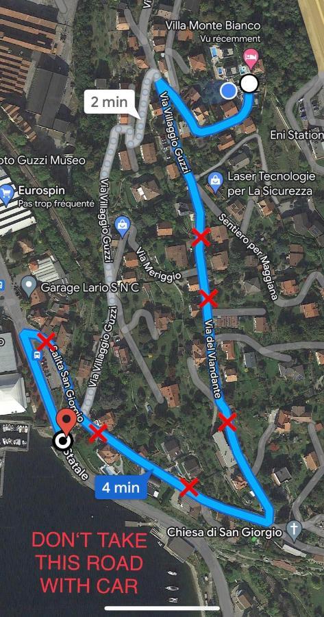 Villa Monte Bianco Mandello del Lario Ngoại thất bức ảnh